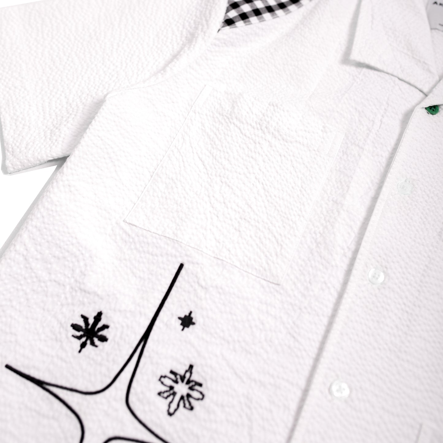 Smith Berlin X AR Bowling Shirt White